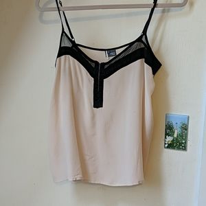Silky tank from urban outfitters in pale pink